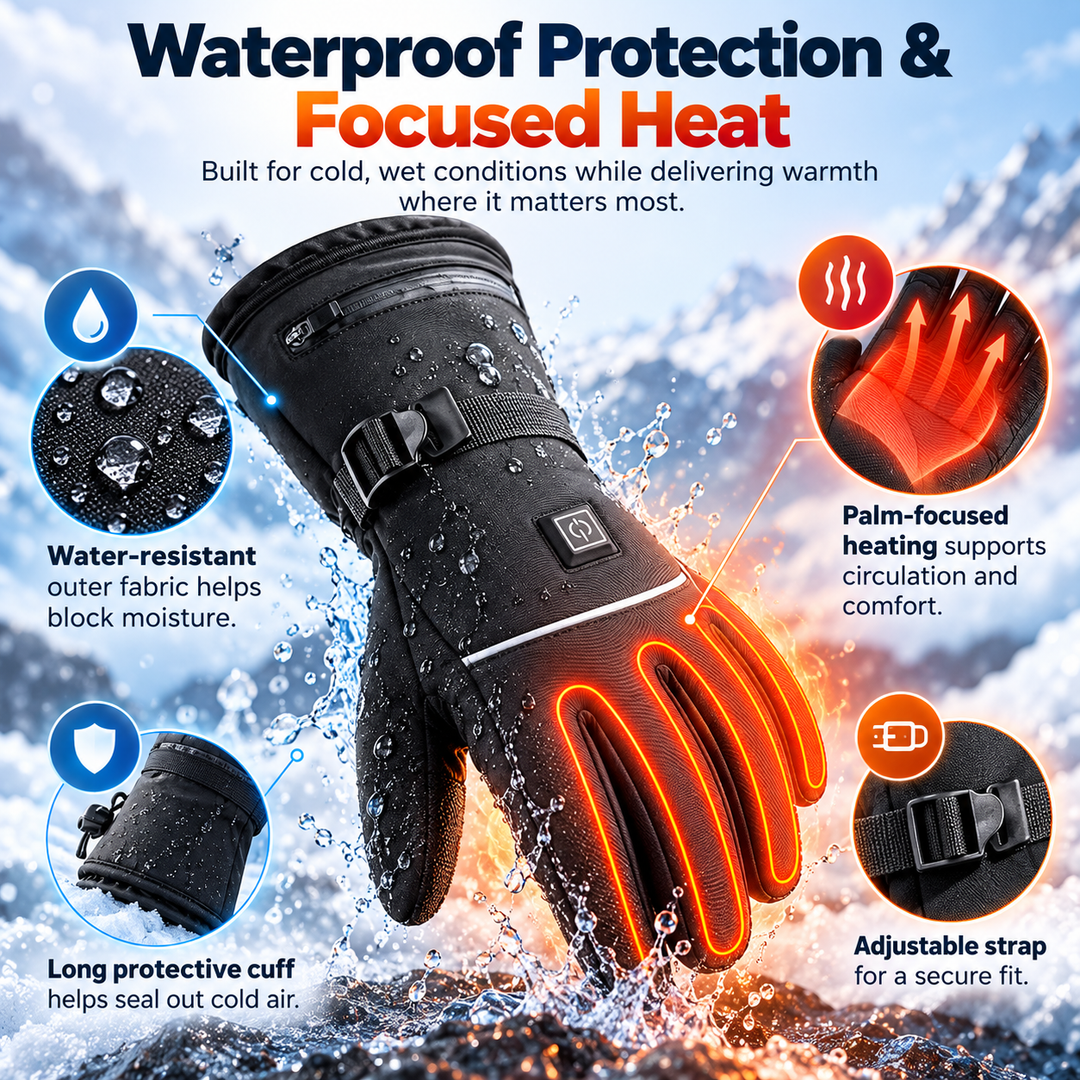 Heated Gloves for Raynauds and Arthritis Rechargeable Hand Warmers