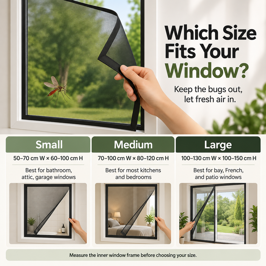 Magnetic Mosquito Net for Windows Insect Mesh Screen Bug Proof