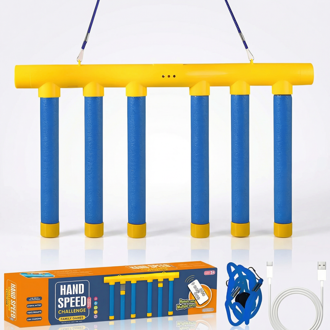 Kids Reaction Trainer Falling Stick Game Adjustable Speed Toy
