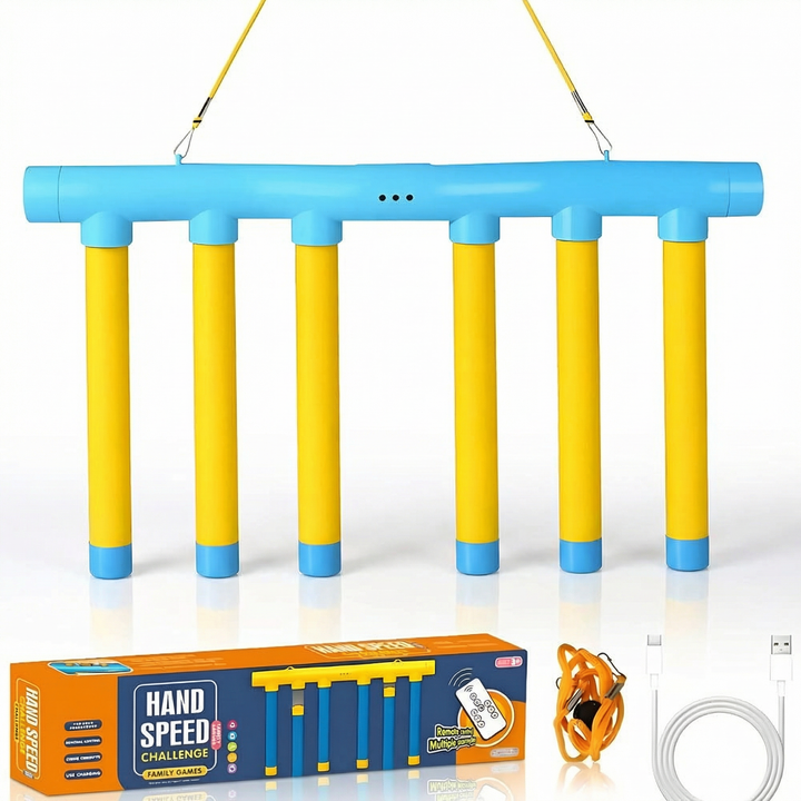 Kids Reaction Trainer Falling Stick Game Adjustable Speed Toy