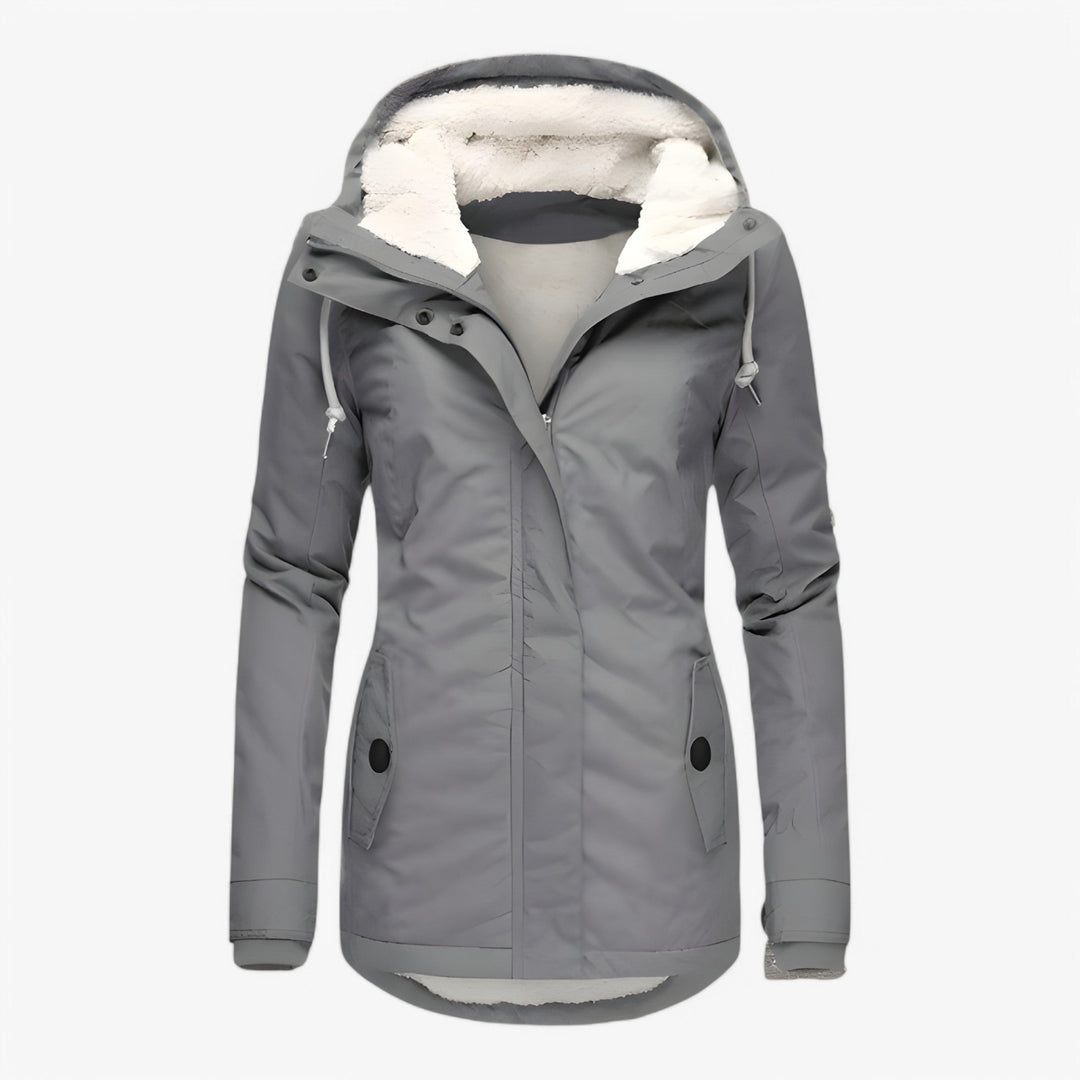 Fashionable and Waterproof Coat for Women with Hood