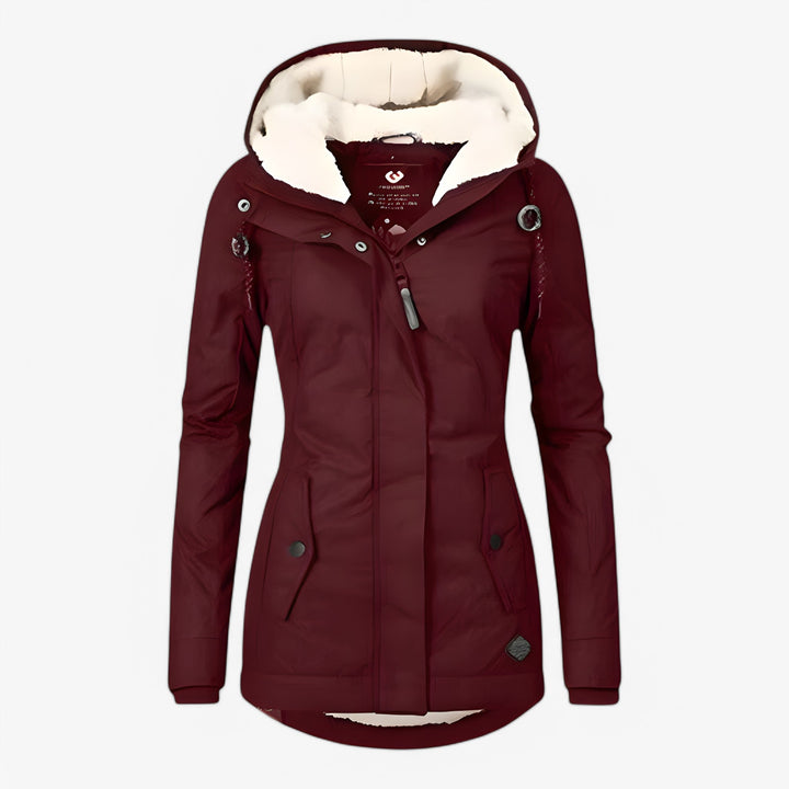 Fashionable and Waterproof Coat for Women with Hood