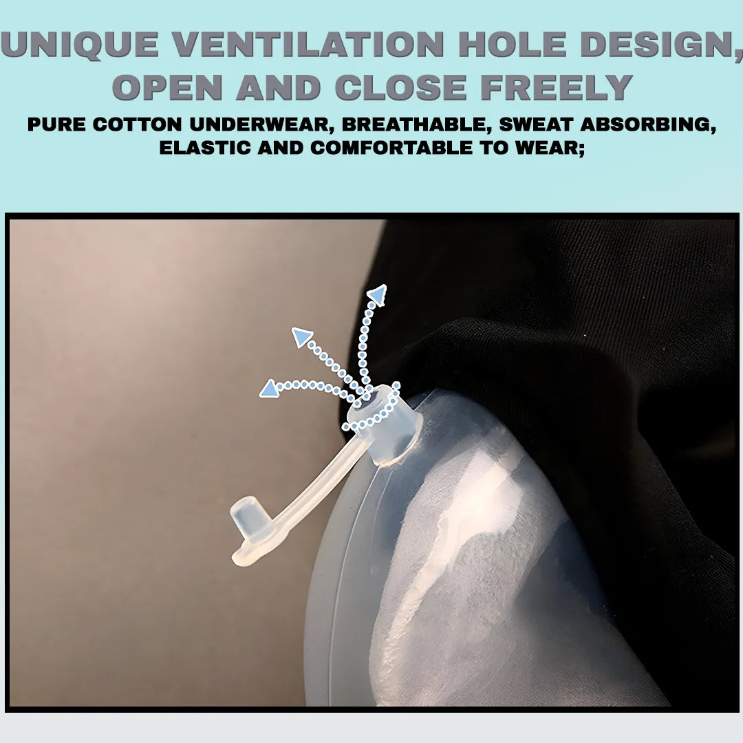 Portable Male Urinal Underwear with Drainage Bag for Adults