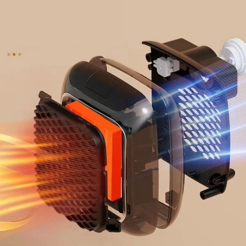 Electric Wall Plug-In Compact Portable Room Heater