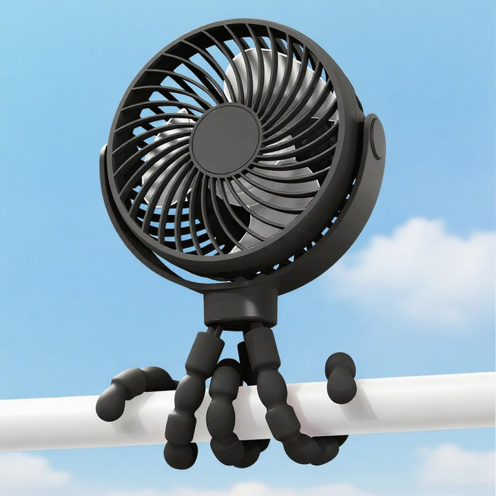 Clip-On Portable Battery Operated Fan for Stroller