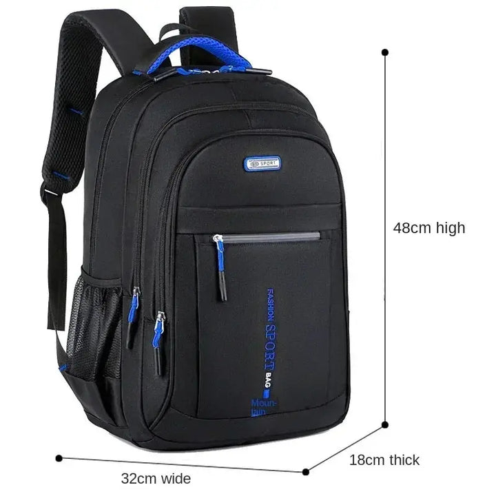 Waterproof Large Capacity Oxford Rucksack Backpack Bag