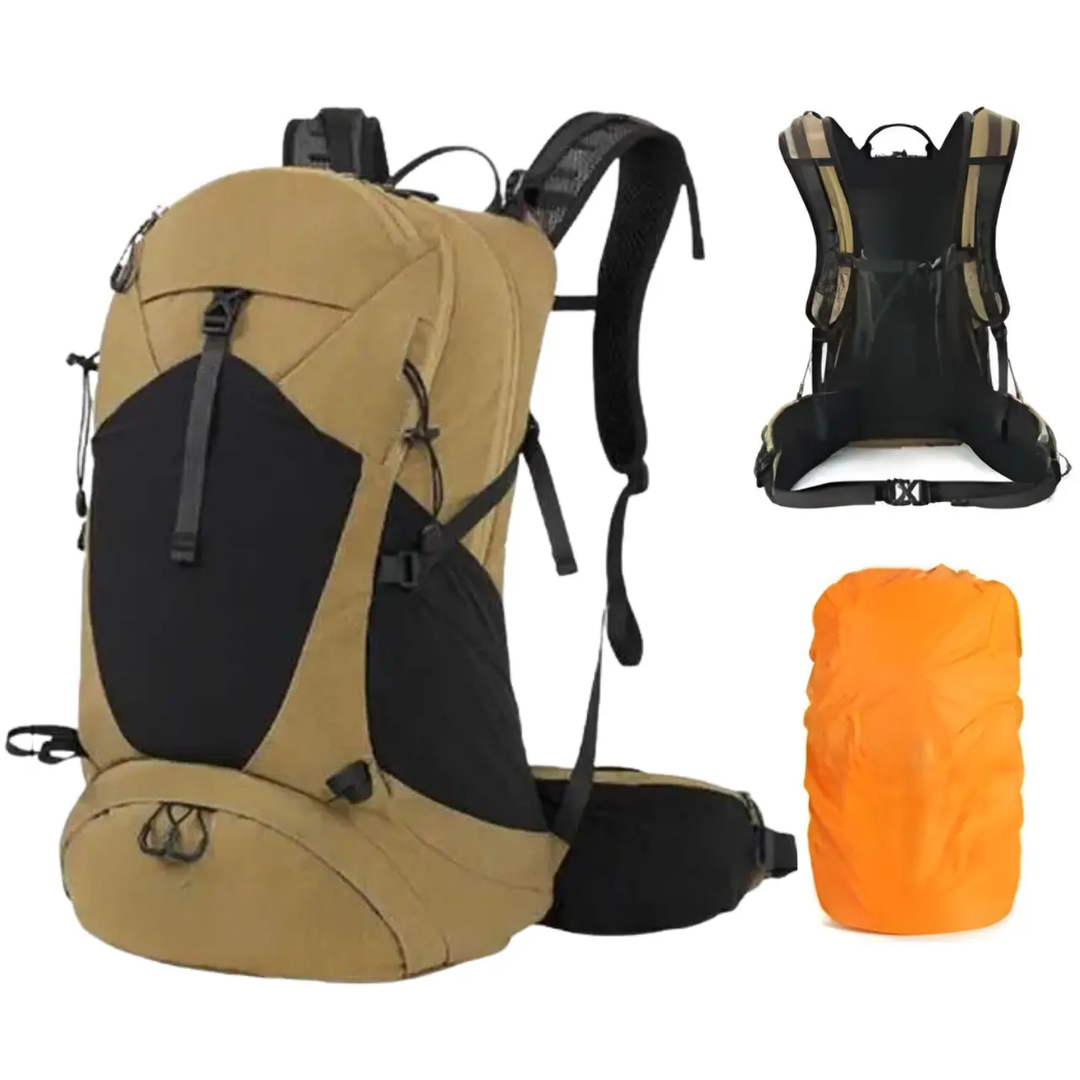 35L Waterproof Hiking Backpack Outdoor Mountaineering Camping Bag