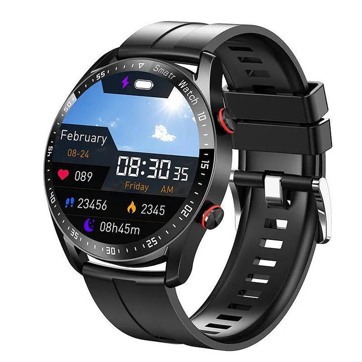 Blood Pressure &amp; Heart Rate Monitoring Fitness Tracker Wristwatch