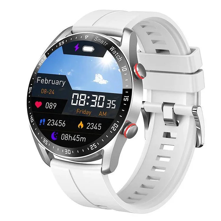Blood Pressure &amp; Heart Rate Monitoring Fitness Tracker Wristwatch