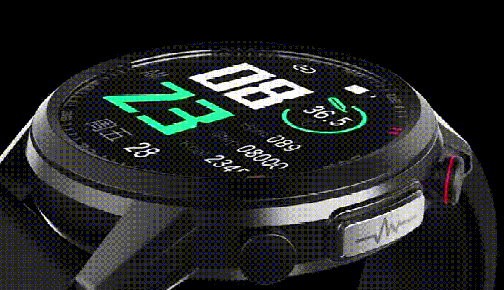 Blood Pressure &amp; Heart Rate Monitoring Fitness Tracker Wristwatch