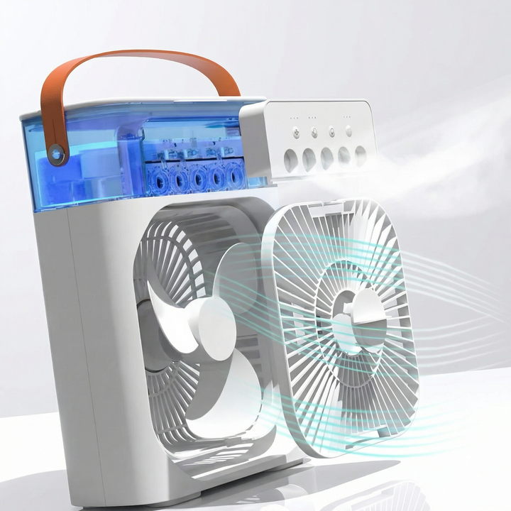 Portable 3 in 1 Air Cooler Fan Humidifier For Office &amp; Outdoor