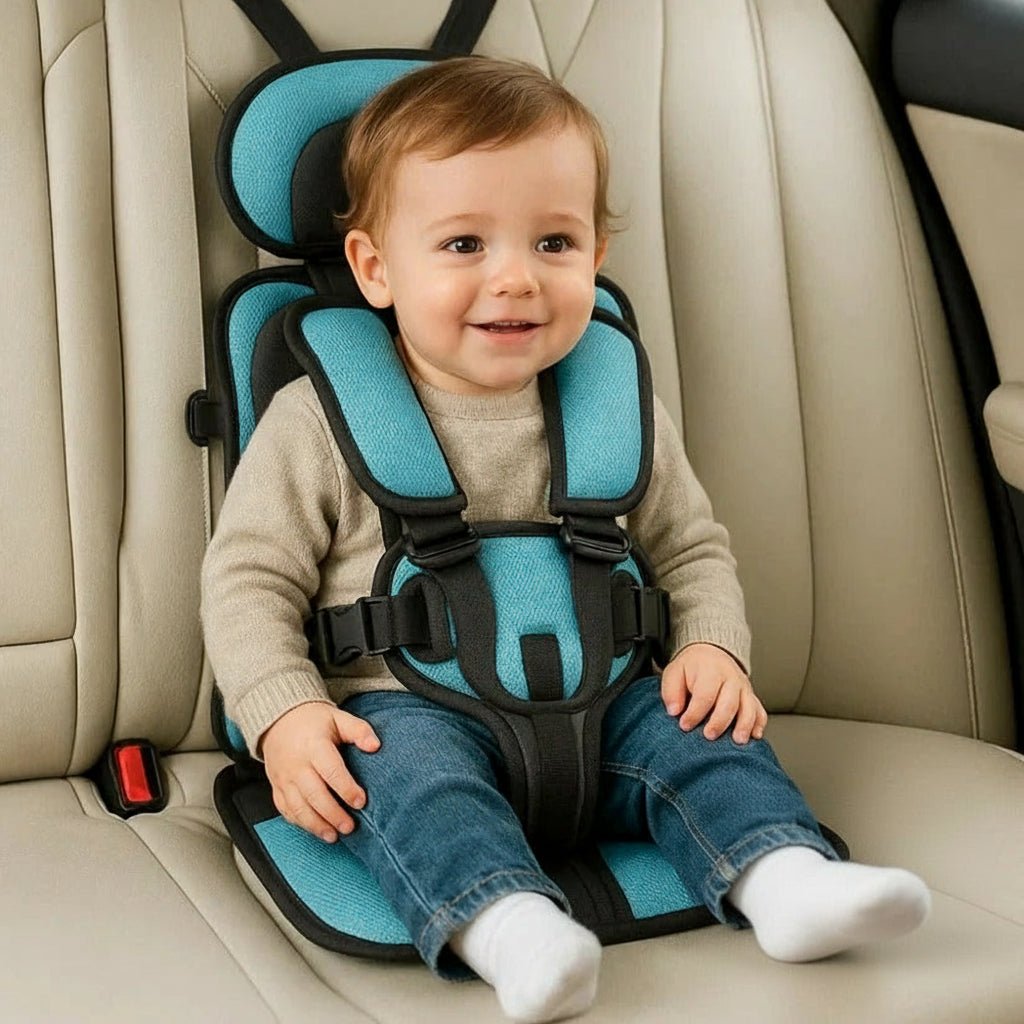 Portable Kids Booster Car Seat with Safety Harness