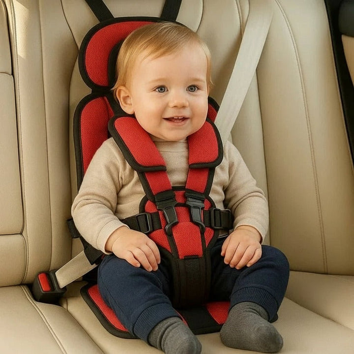 Portable Kids Booster Car Seat with Safety Harness