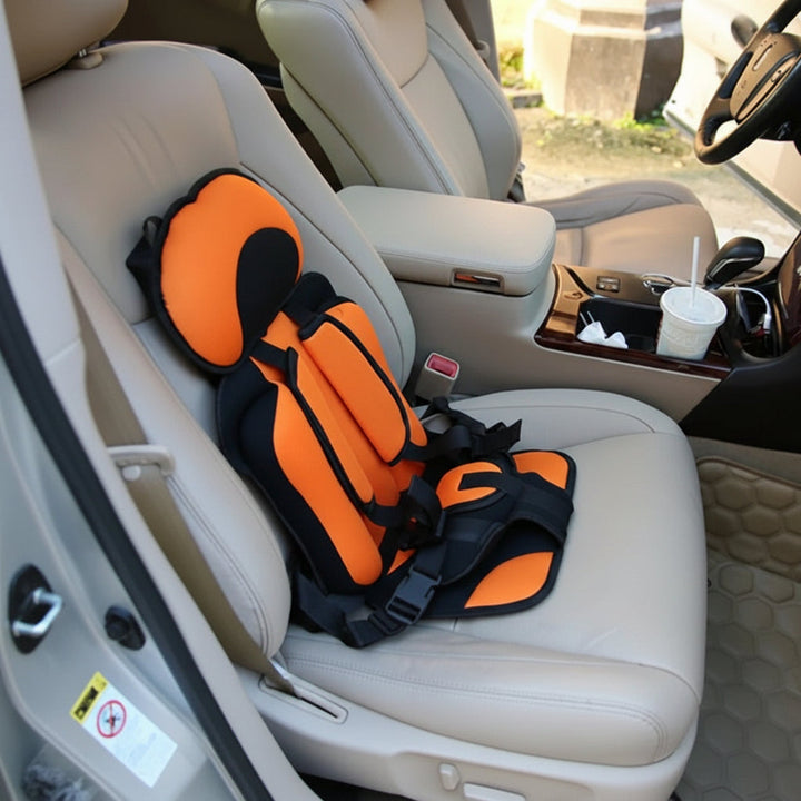 Portable Kids Booster Car Seat with Safety Harness