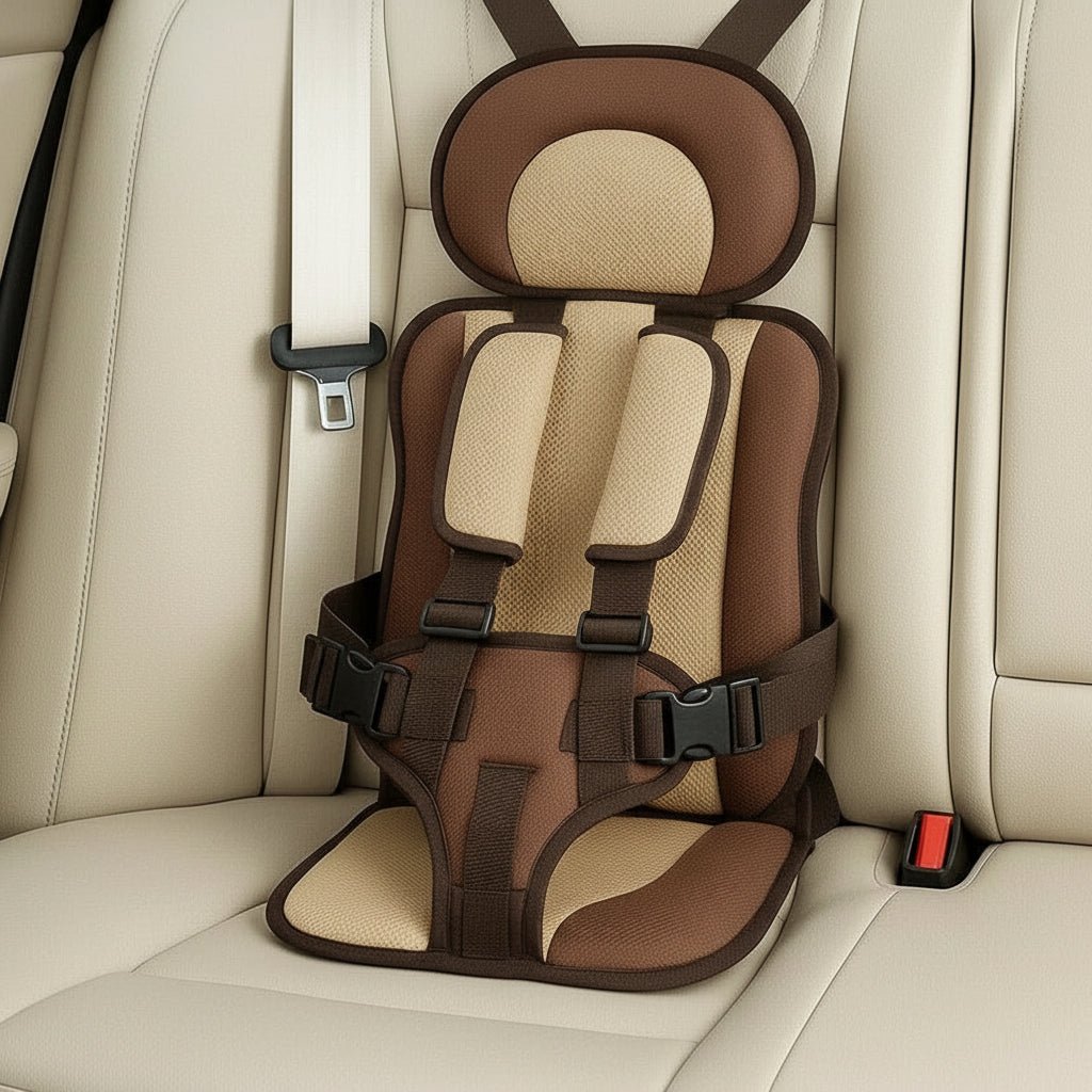 Portable Kids Booster Car Seat with Safety Harness