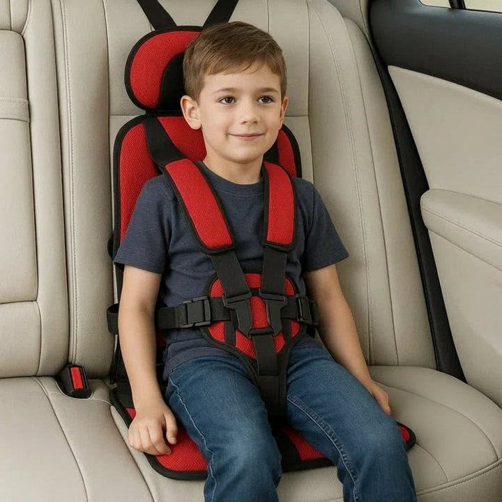 Portable Kids Booster Car Seat with Safety Harness