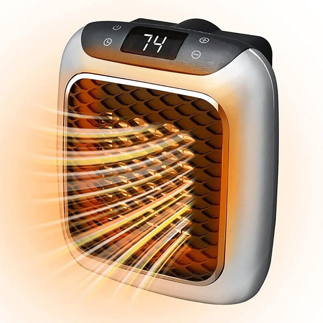 Electric Wall Plug-In Compact Portable Room Heater