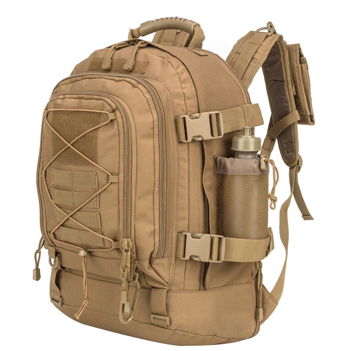 Tactical 60 Liter Expandable Waterproof Backpack Rucksack Pack