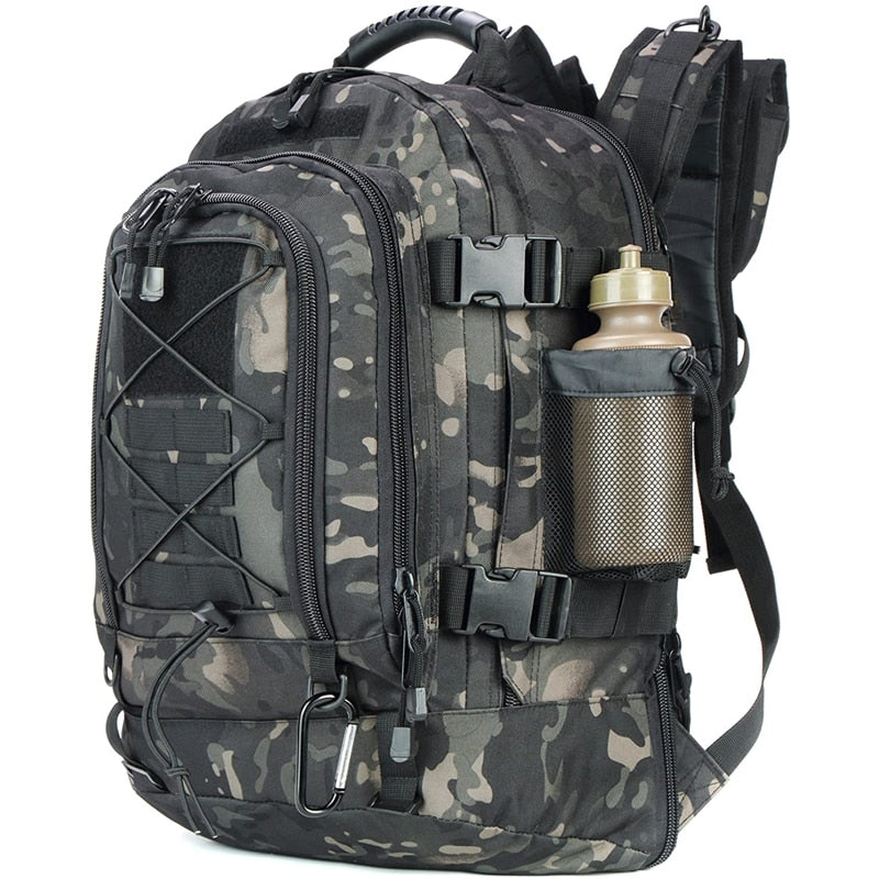 Tactical 60 Liter Expandable Waterproof Backpack Rucksack Pack