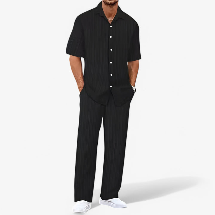 Men's Stylish Casual Shirt and Trousers Set
