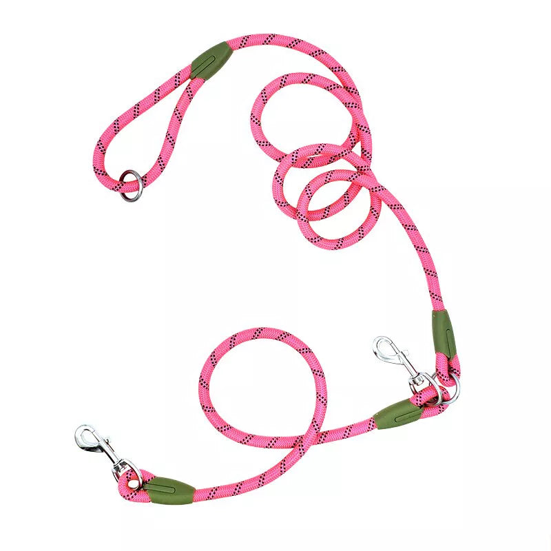 Hands Free Adjustable Dog Leash with Waist Belt Attachment