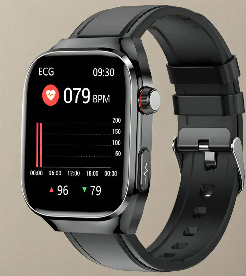 Blood Pressure &amp; Heart Rate Monitoring Fitness Tracker Smartwatch
