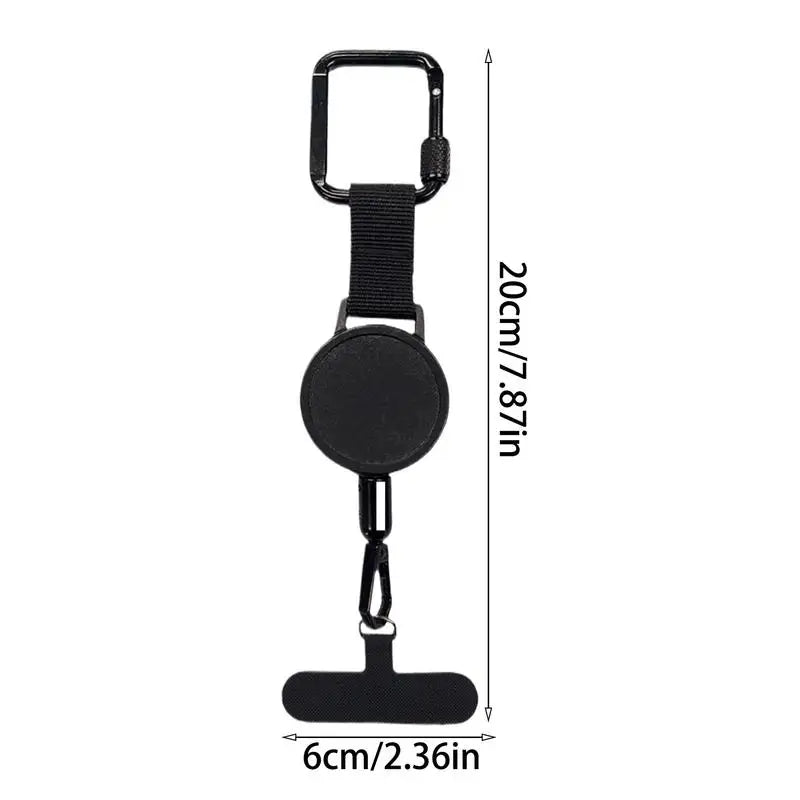 Retractable Phone Security Holder Clip Mount Anti Theft Lock