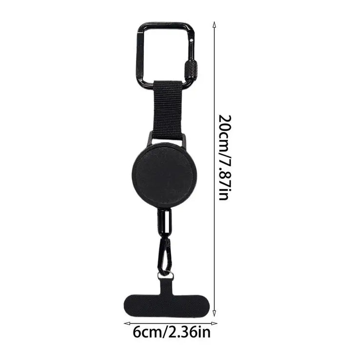 Retractable Phone Security Holder Clip Mount Anti Theft Lock