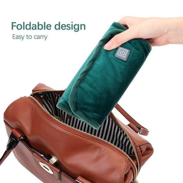 Portable Rechargeable Electric Hand Warmer Power Bank Battery Pack
