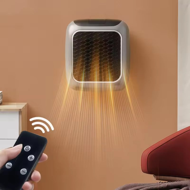 Electric Wall Plug-In Compact Portable Room Heater