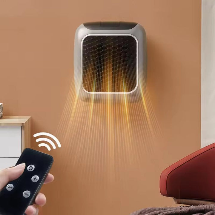 Electric Wall Plug-In Compact Portable Room Heater