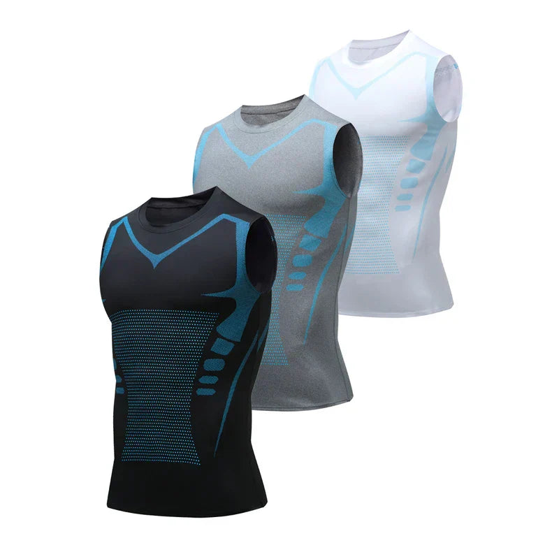 Posture Corrector Compression Tank Top Body Shaper Shirt