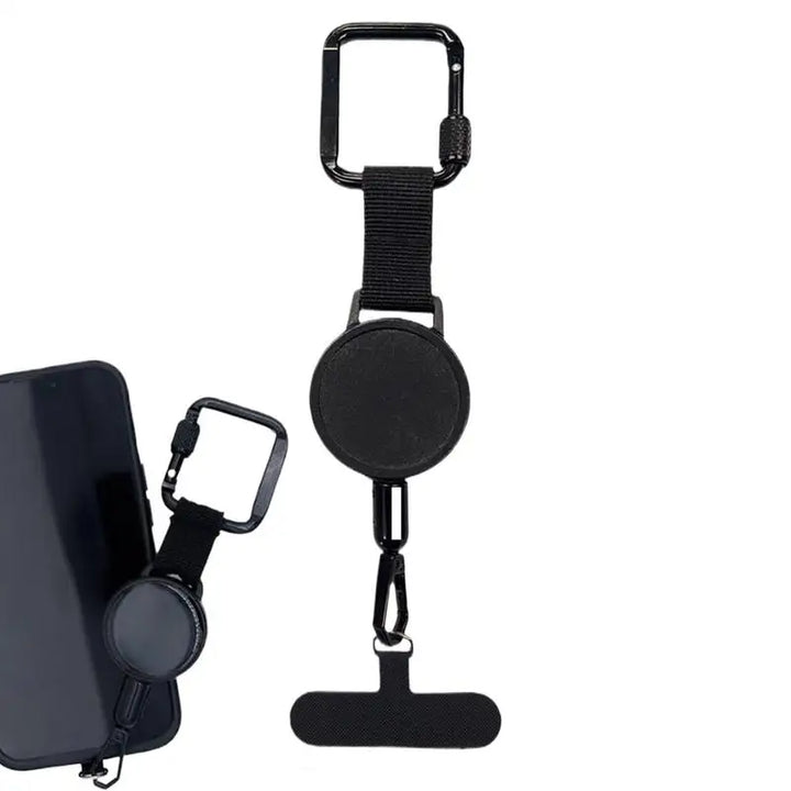Retractable Phone Security Holder Clip Mount Anti Theft Lock