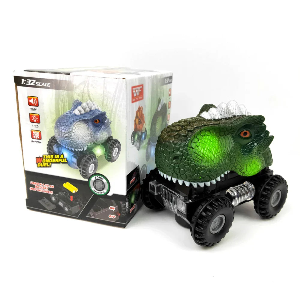 Electric Interactive Tyrannosaurus Rex Dinosaur Toy Car Model