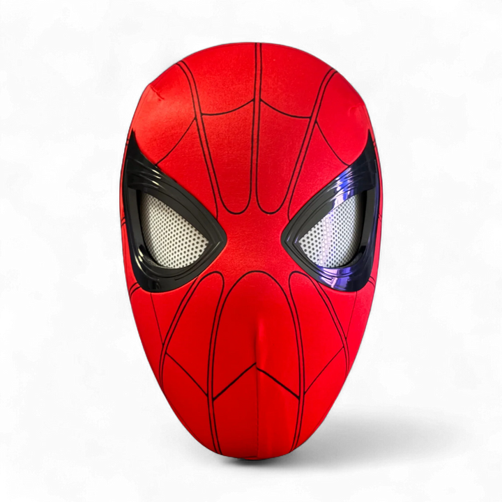 Spiderman Mask Blinking Movable Eyes LED Light Up Halloween Cosplay