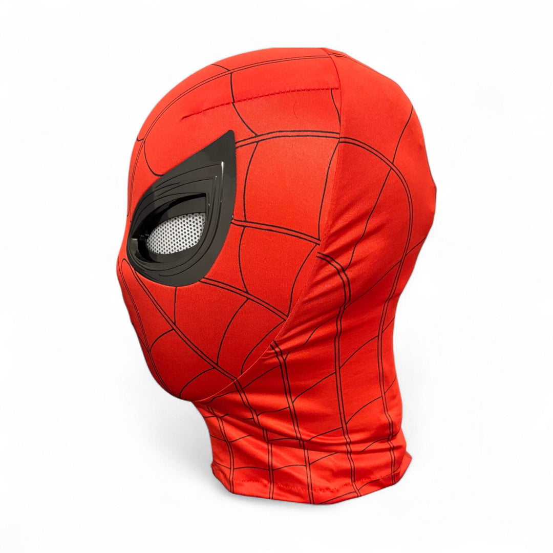 Spiderman Mask Blinking Movable Eyes LED Light Up Halloween Cosplay
