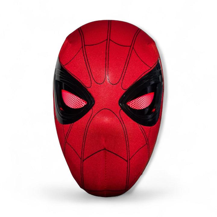 Spiderman Mask Blinking Movable Eyes LED Light Up Halloween Cosplay