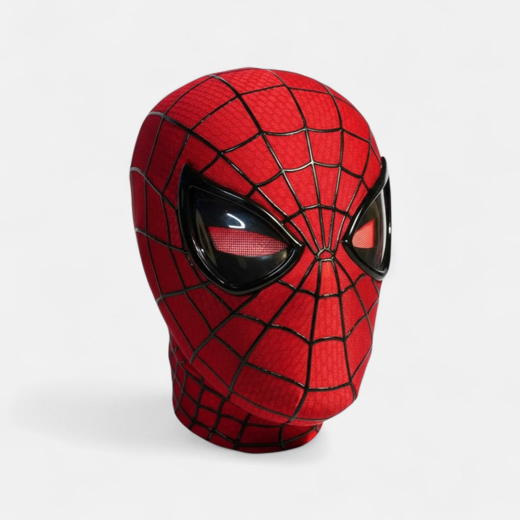 Spiderman Venom Mask Moving Eyes LED Remote Control Halloween Cosplay