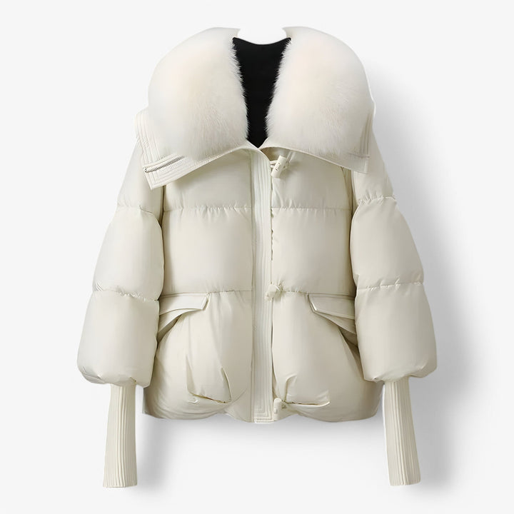 Women's Casual Jacket with Fur Lining for Winter
