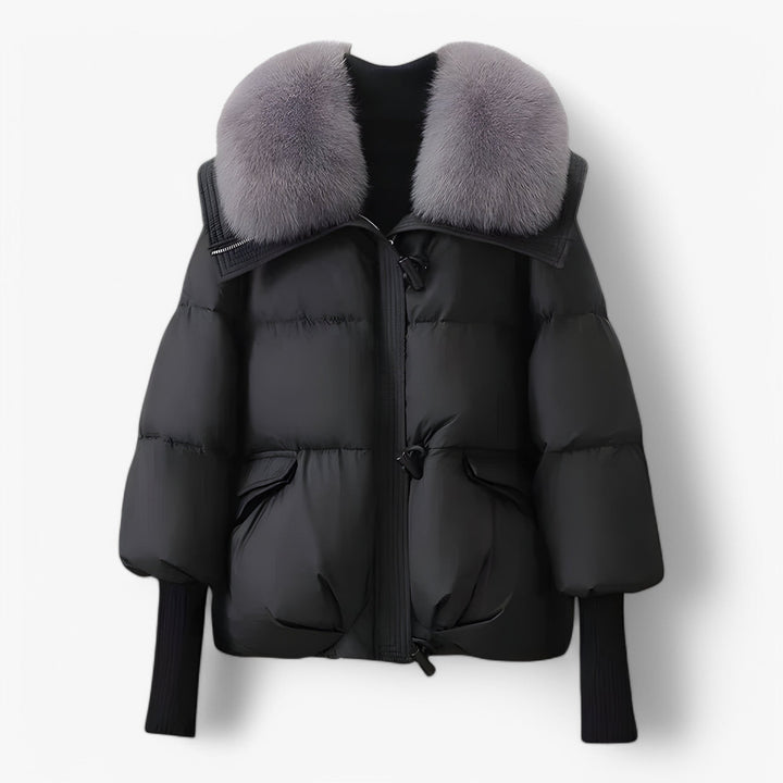 Women's Casual Jacket with Fur Lining for Winter