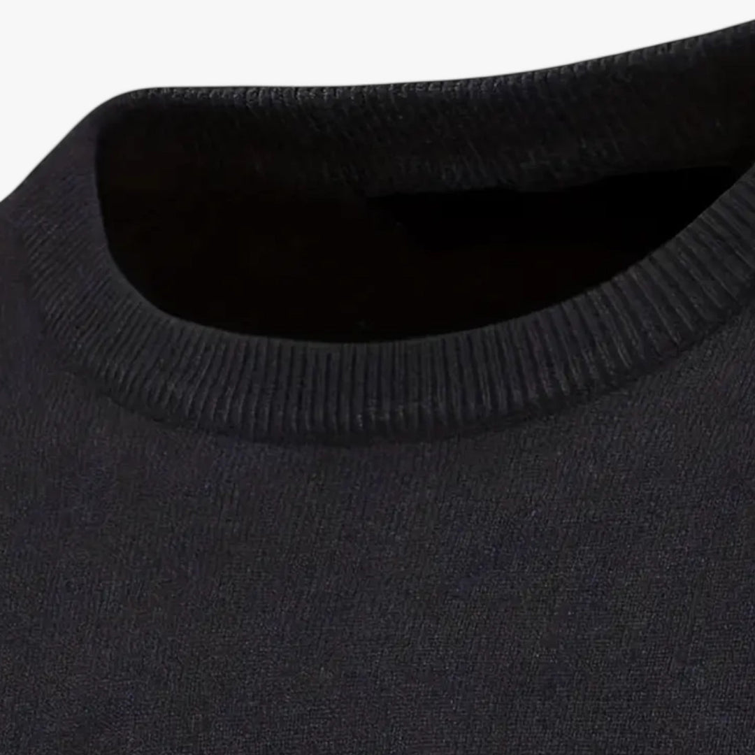 Men's High Neck Wool Sweater for Men