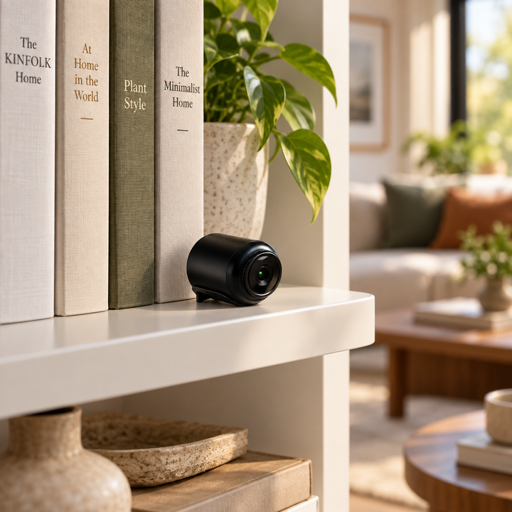 Mini Wireless Spy Camera Nanny Cam with Night Vision