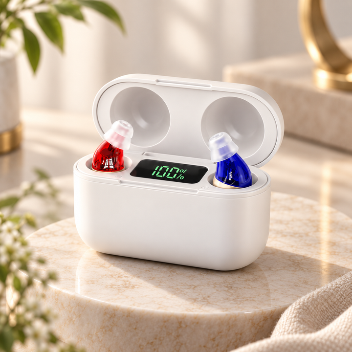 Rechargeable In Ear Sound Amplifier Digital Hearing Device