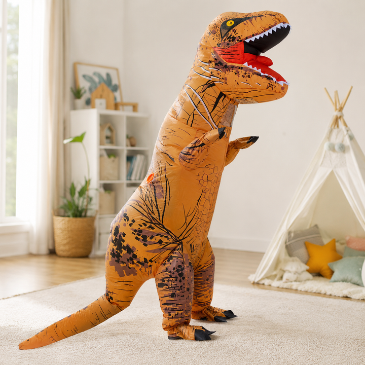 Inflatable T-Rex Dinosaur Costume Adults Halloween Funny