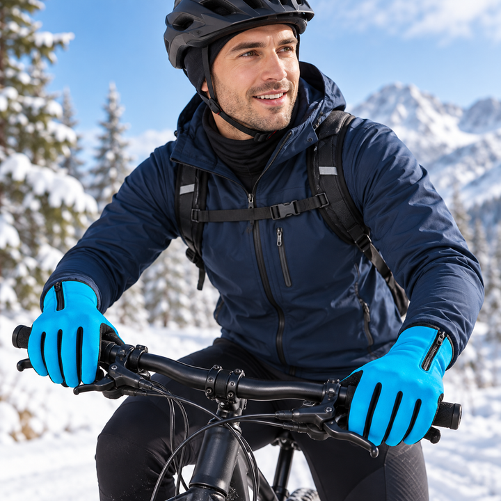 Waterproof Thermal Gloves Touchscreen Windproof for Men Women