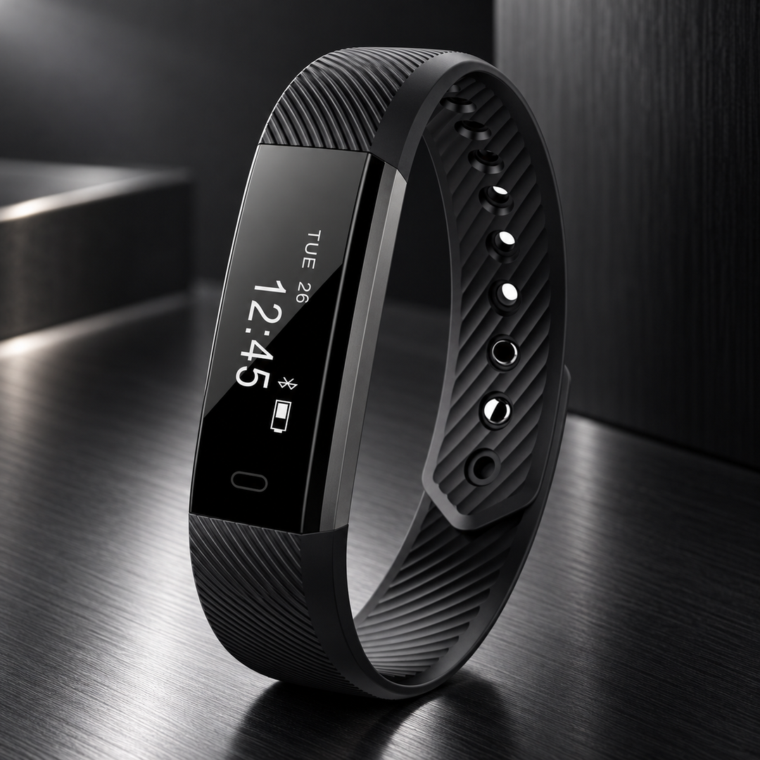 Mini Smart Watch Fitness Tracker with Heart Rate and Activity Monitor