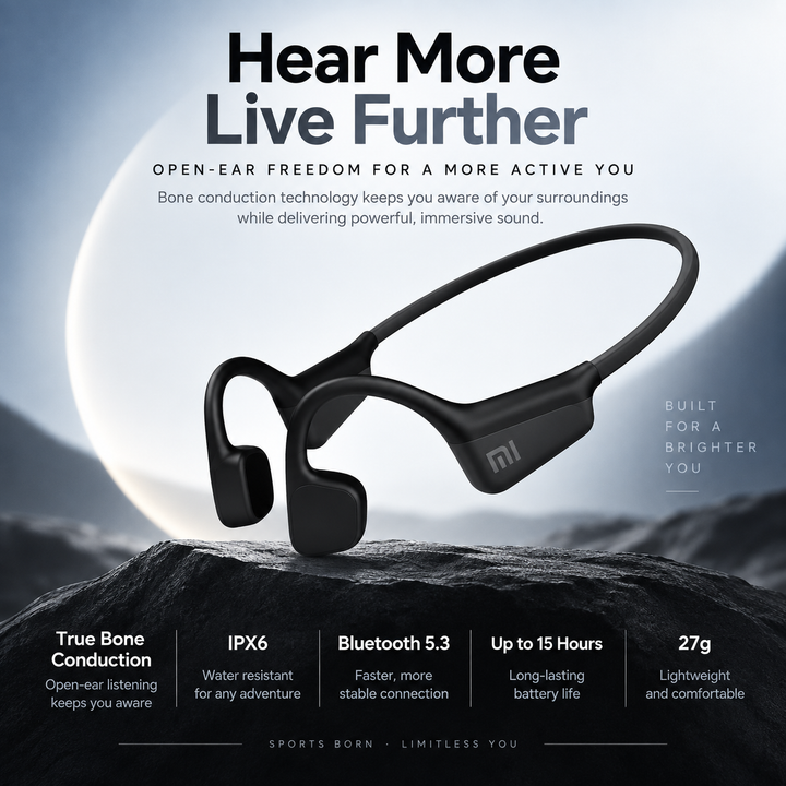 Wireless Sports Earbuds for Running Water-Resistant