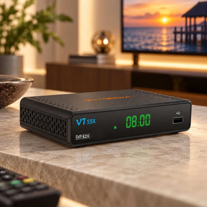 Freeview Recorder Box HD TV Receiver with Built In Free Channels