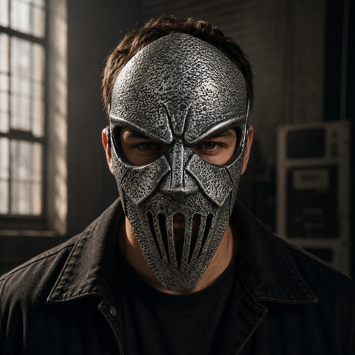 Heavy Metal Horror Latex Mask Halloween Scary Adult