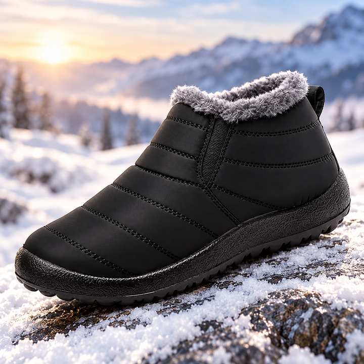 Mens Winter House Slippers Warm Waterproof Indoor Boot Slippers